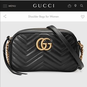 AUTHENTIC Gucci GG Small Mattelasse Shoulder Bag